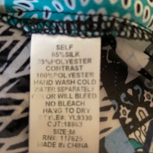 Ya Los Angeles blue/black elevated tank top - Picture 4 of 4